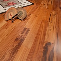 5" Tigerwood Unfinished Solid Hardwood Flooring at Wholesale Prices